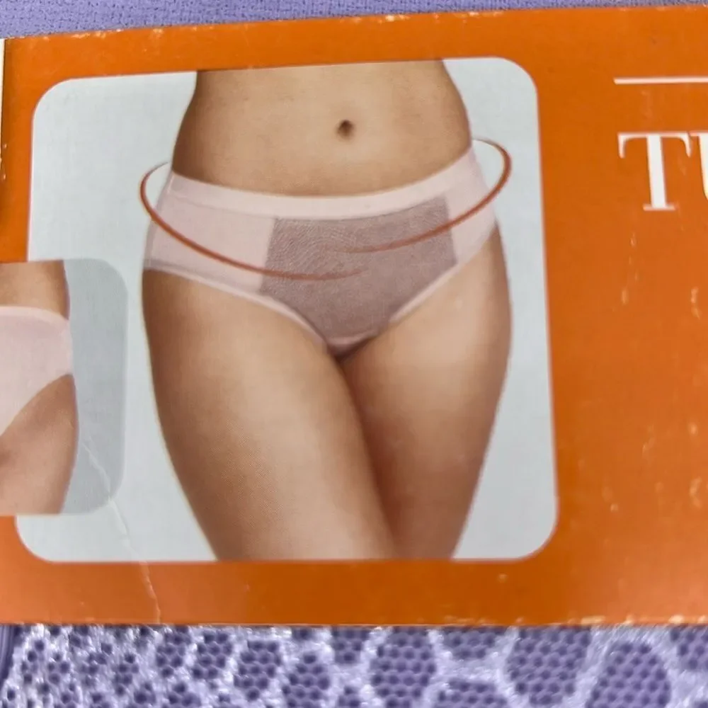 Tummy-Smoothing Microfiber Hipsters Underwear Panty 2, 3-Packs Size S5